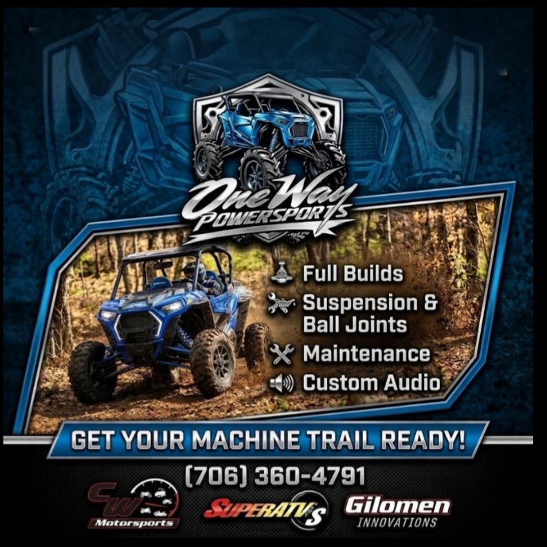 One Way Powersports promotional flyer